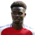 Bukayo Saka headshot